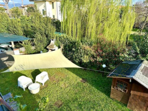 Villa private garden next the Sea